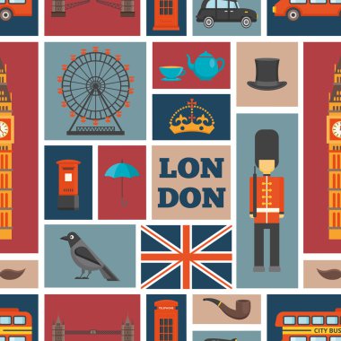 Londra seamless modeli