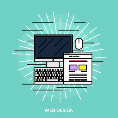 Web tasarım satırı simgesi