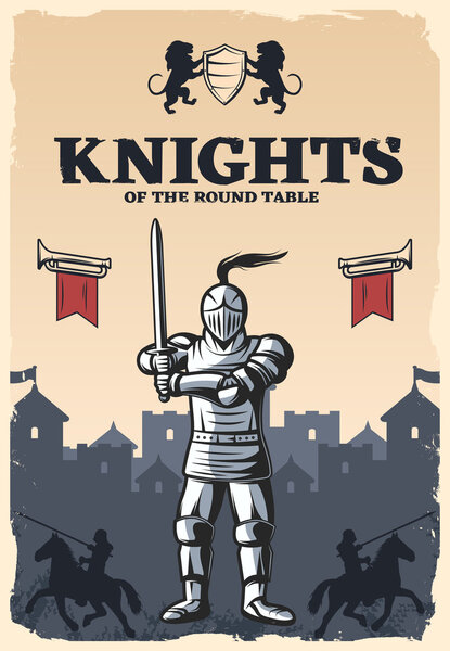 Knights Of Round Table Poster