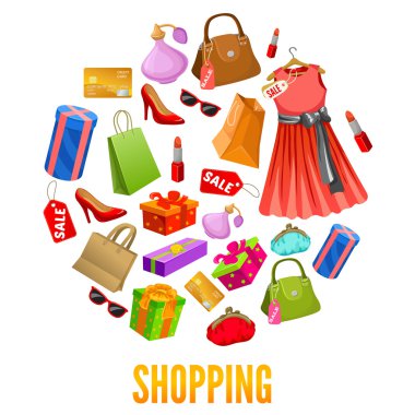 Alışveriş Yuvarlak Kompozisyonlar