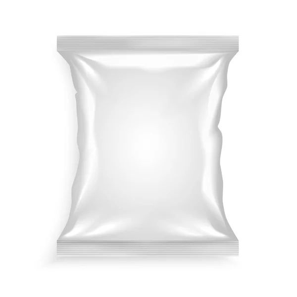 Λευκή νάυλον σακούλα — Διανυσματικό Αρχείο