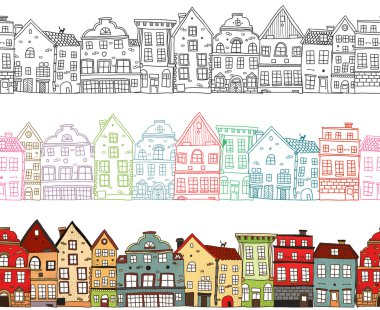 Evler Dikişsiz Kompozisyonlar