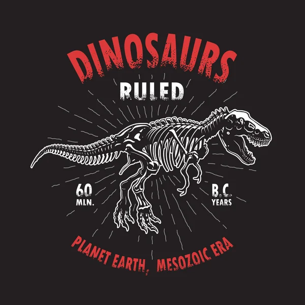 Dinozor t-shirt baskı