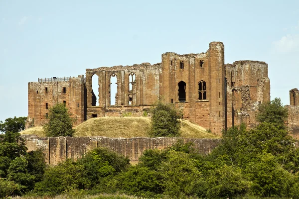 Kenilworthský hrad, Kenilworth, Warwickshire, Anglie, Velká Británie, — Stock fotografie