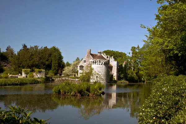 Scotney hrad, Kent, Anglie, Velká Británie — Stock fotografie