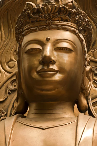 Estatua de bronce buddha — Foto de Stock