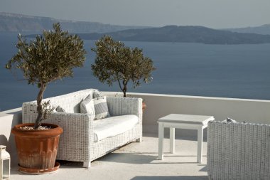 Santorini, Thera ve resmen Thira, Yunanistan 