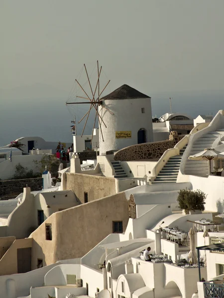 Santorini, Thera e ufficialmente Thira, Grecia — Foto Stock