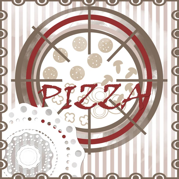 Pizza design template