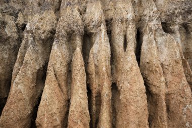 Toprak erozyonundan kaynaklanan büyük vadiler