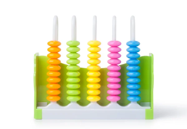 Colorful plastic abacus — Stock Photo, Image