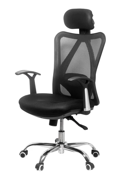 Czarne krzesło — Zdjęcie stockowe
