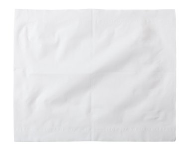 White Paper napkin clipart