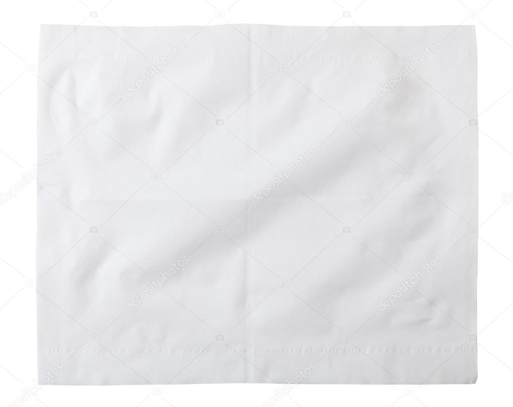 White Paper napkin