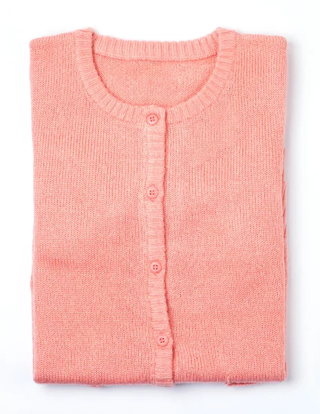 Розовые вязаные свитера — стоковое фото