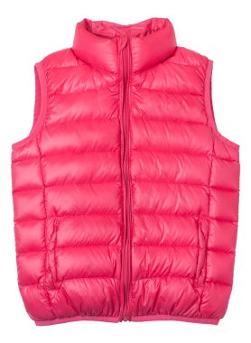 Bright red waistcoat