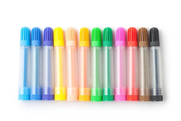 Color felt-tip pens — Stock Photo, Image