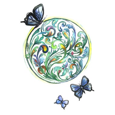 üç mavi kelebekler