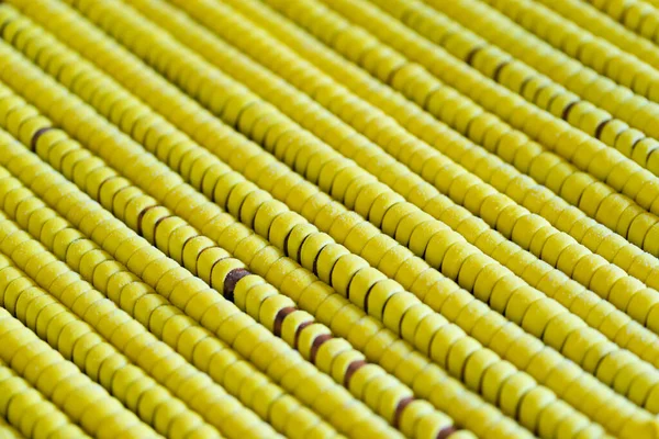 Secagem Macarrão Ovo Pendurado Feito Mão Massa Farinha Para Ingredientes — Fotografia de Stock