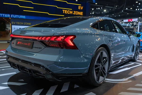 Bangkok Thailandia Marzo 2021 Nuova Audi Tron Quattro Coupe Sport — Foto Stock