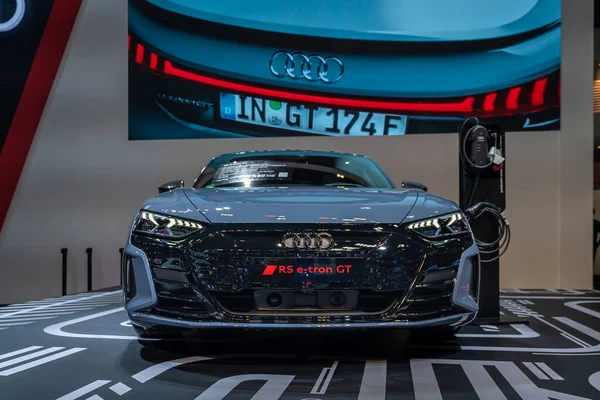 Bangkok Tailândia Março 2021 Novo Audi Tron Quattro Coupe Sport — Fotografia de Stock