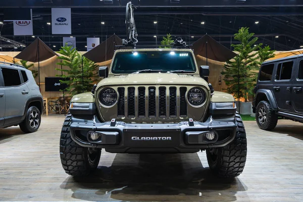 Bangkok Таїланд Березня 2021 New Jeep 4X4 Road Sport Utility — стокове фото