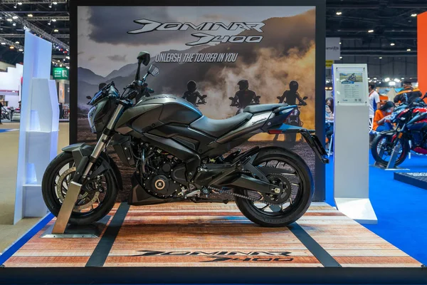 Bangkok Tailândia Março 2021 Bajaj Dominar 400 Motocicleta Exibição 42Th — Fotografia de Stock