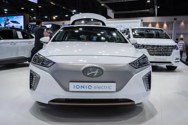 Bangkok Таїланд Грудня 2020 Концепт Електромобіля Hyundai Ioniq Electric Car — стокове фото