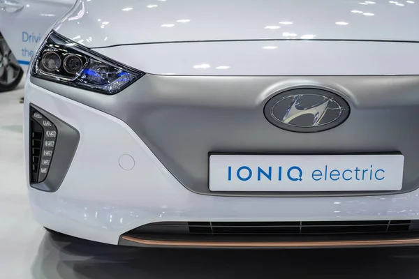 Bangkok Tailândia Dezembro 2020 Hyundai Ioniq Conceito Carro Elétrico Conceito — Fotografia de Stock