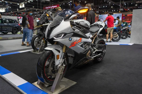 Bangkok Tailândia Dezembro 2020 Bmw S1000 Esporte Super Moto Bela — Fotografia de Stock