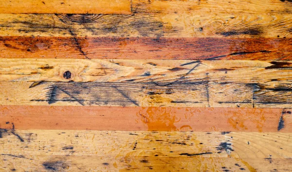 La texture du bois scié est une vue de côté. Résumé Brown Vintage Bois Rural Arrière-plan — Photo