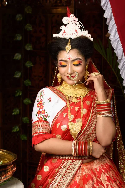 Sindur Khela, literally meaning 'vermillion game', is a Bengali