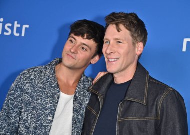 Batı Hollywood, CA USA. 9 Ekim 2025. Tom Daley, Dustin Lance Black MISTRs Ulusal PrEP Günü Kutlamasında