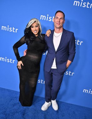 Batı Hollywood, CA USA. 9 Ekim 2025. Cardi B, Tristan Schukraft MISTRs Ulusal PrEP Günü Kutlamasında