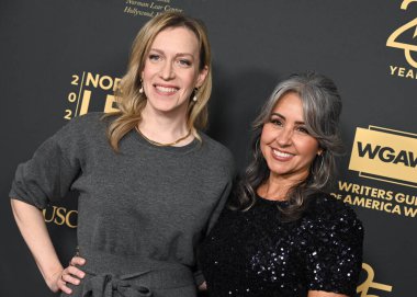 Beverly Hills, CA USA. 27 Ekim 2025. Kim Rosenstock, Nikki Boyer 2025 Norman Lear Ödülleri 'nde