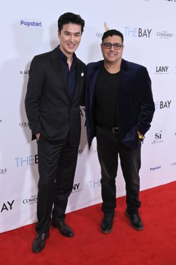 Burbank, CA USA. 10 Aralık 2025. Daniel Wang, Gregori Martin The Bay 10. Sezon Prömiyer Gösterimi