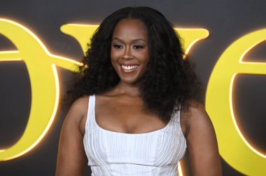 Hollywood, CA USA. 28 Ekim 2025. HBO LA Premiere Organizasyonu 'nda Moses Ingram. Fotoğraf: Michael Mattes