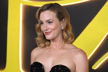 Hollywood, CA USA. 28 Ekim 2025. HBO LA Premiere Organizasyonu 'ndaki Leighton Meester. Fotoğraf: Michael Mattes