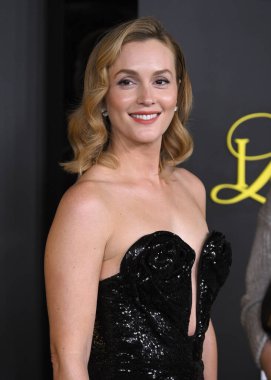 Hollywood, CA USA. 28 Ekim 2025. HBO LA Premiere Organizasyonu 'ndaki Leighton Meester. Fotoğraf: Michael Mattes