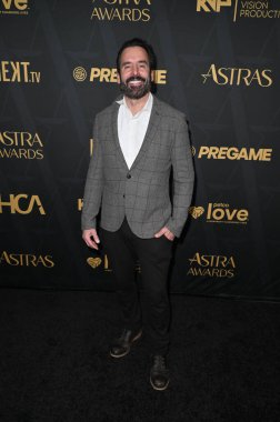 Beverly Hills, CA USA. 9 Ocak 2026. Christopher Gialanella 2026 Astra Film Ödülleri 'nde