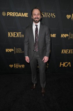 Beverly Hills, CA USA. 9 Ocak 2026. 2026 Astra Film Ödülleri 'nden Adam McArthur