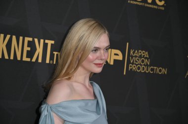Beverly Hills, CA USA. 9 Ocak 2026. 2026 Astra Film Ödülleri 'nden Elle Fanning
