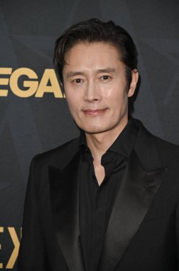 Beverly Hills, CA USA. 9 Ocak 2026. 2026 Astra Film Ödülleri 'nden Lee Byung Hun.