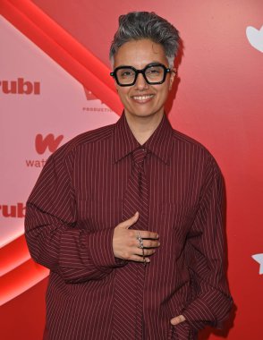 Batı Hollywood, CA USA. 5 Şubat 2026. Fawzia Mirza 'nın Los Angeles' taki galasında Tubis Öpüşme Kolaydır