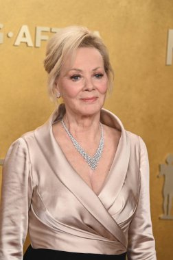Los Angeles, CA USA. 1. Mar 2026. Jean Smart, 32. Senelik Sinema Oyuncuları Birliği Aktör Ödülleri 'nde