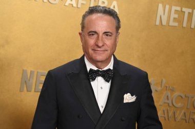 Los Angeles, CA USA. 1. Mar 2026. Andy Garcia, 32. Senelik Sinema Oyuncuları Birliği Aktör Ödülleri 'nde.