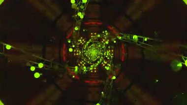 Canlı renkler, desenler ve ışıklarla kusursuz bir şekilde döngü oluşturan büyüleyici bir tünel görüntüsü deneyimleyin. Ekran koruyucular ve dijital sanat kurulumları için ideal.