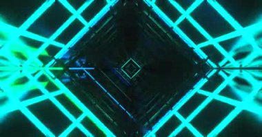 Hareketli yeşil bir tünel keşfedin dinamik ışık desenleri ile dolu, çekici ve sarsıcı bir video vj döngüsü oluşturan. Dijital görüntüler ve ortam arkaplanları için mükemmel.