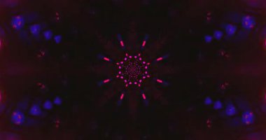 Parlak ışıklar ve geometrik şekillerle dolu renkli bir tünel tasarımı içeren büyüleyici bir video döngüsü. Görseller her ortamda izleyiciler için sürükleyici bir deneyim yaratıyor..