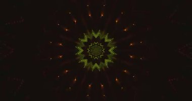 Titreşen sarı desenler büyüleyici bir tünel sahnesinde titreşir ve yer değiştirir. Kusursuz döngü ekran koruyucular veya yaratıcı projeler için mükemmel bir görsel deneyim sunar.